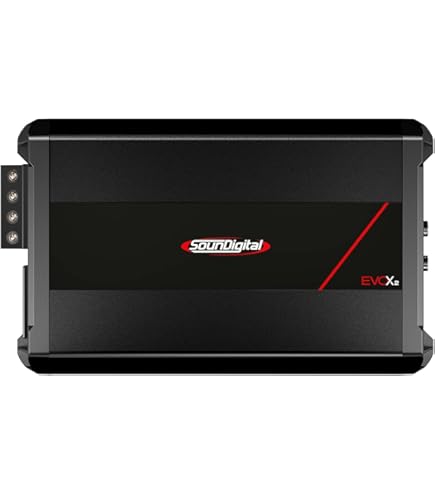 Amazon.com: SounDigital 2400.4 EVOX 4 Ohm 4-Channel car Amplifier