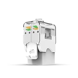 AMPCOM CAT6 Keystone Jack Tool-Less RJ45 UTP, No