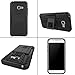 Samsung Galaxy A3 2017 Case Remex [Military Tires Leather And Kickstand] with Shockproof and Anti-Scratch and Non-Slip Case For Samsung Galaxy A3 2017 (Black)