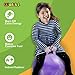 WALIKI Hopper Ball Toy for Girls 3 4 5 or 6 Years Old | Hippity Hop Ball | Jumping Hopping Ball | Cool Birthday Gift | Purple | 18
