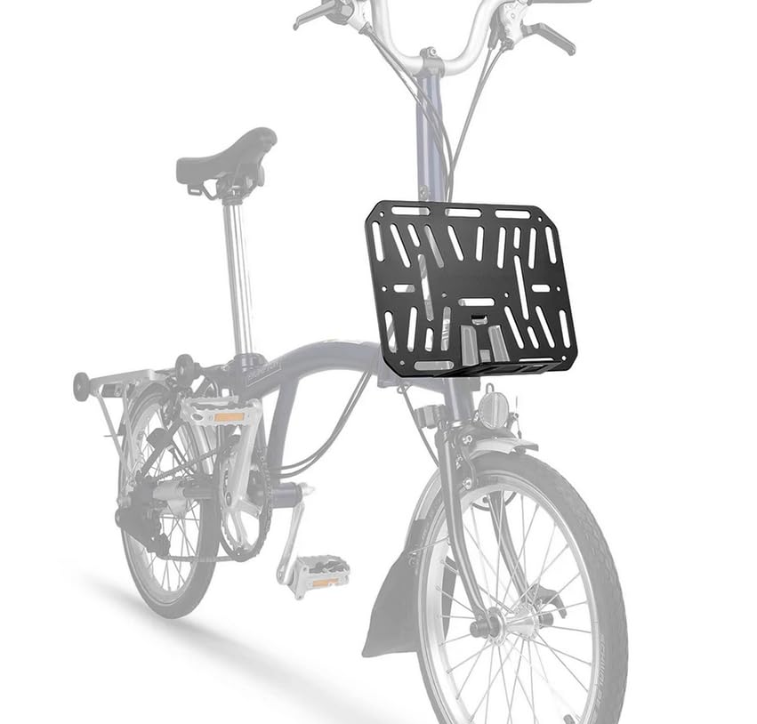 Front Large DIY Luggage Frame for Brompton (convert your bag into Brompton luggage) (Black)