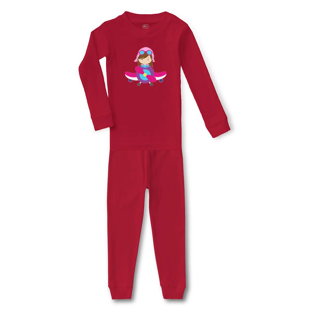 Sleepwear \u0026 Robes Pilot Girl Airplane 