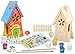 MasterPieces Works of Ahhh Real Wood Large Acrylic Paint & Craft Kit, Fairy Garden, Mom's Choice Award & Dr. Toy's 100 Best Winner, for Ages 4+
