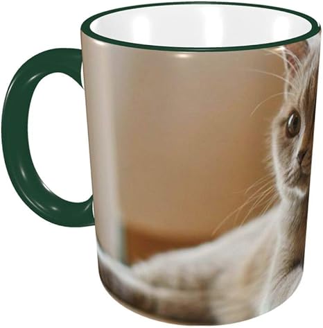 Amazon Co Jp セラミックカップ ねこ 可愛い コーヒーカップ マークカップ 水カップ マグ おしゃれな カップ 贈り物 ホーム キッチン