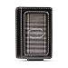 HOJ Co. CARRYALL Mens Leather Money Clip Wallet | Strong Magnetic Closure | Front Pocket Wallet | Exterior ID Window (Black)