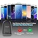 Cubevit Foldable 10W Fast Wireless Charger, [3 Coils] Qi Fast Wireless Charging Pad Stand for Galaxy Note 9/8/5 S9/S9+ S8/S8+ S7/S7 Edge, Standard Charge for Apple iPhone Xs MAX/XR/XS/X/8 (Black)