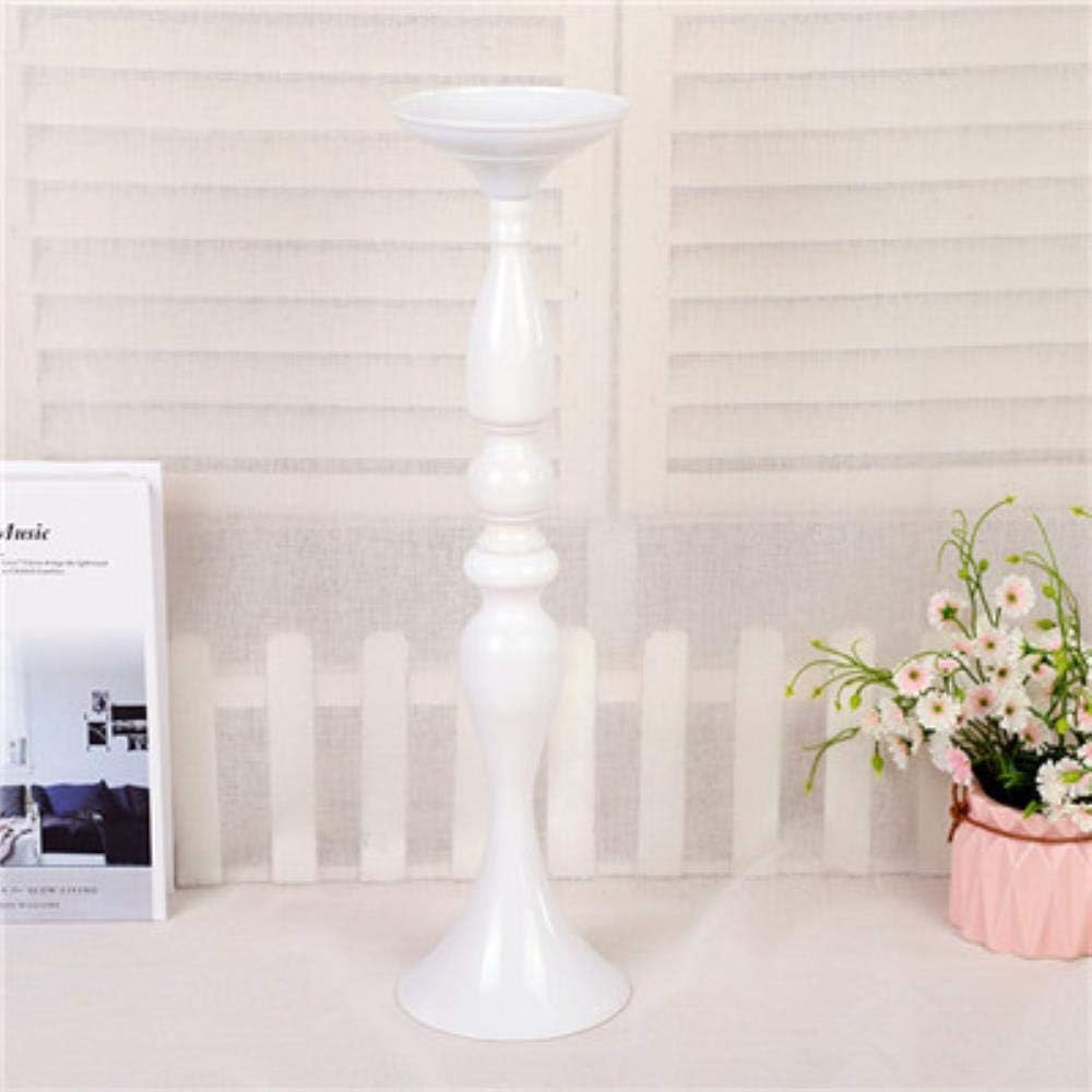 Jarrones Decorativo Florero Blanco Decorativo Carretera Candelabro