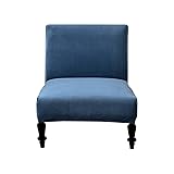 Eco-Ancheng Armless Chair Slipcover Removable