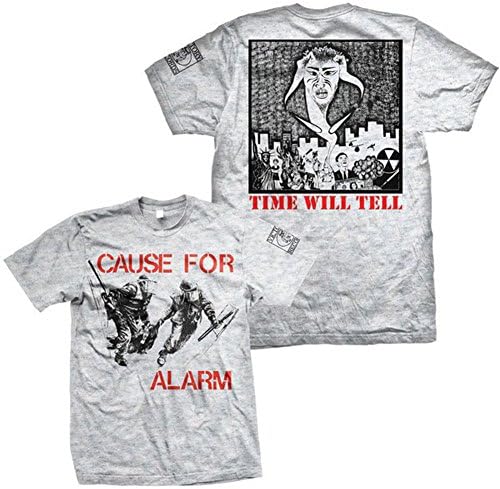Cause For Alarm Men's Police T-shirt Large Ash