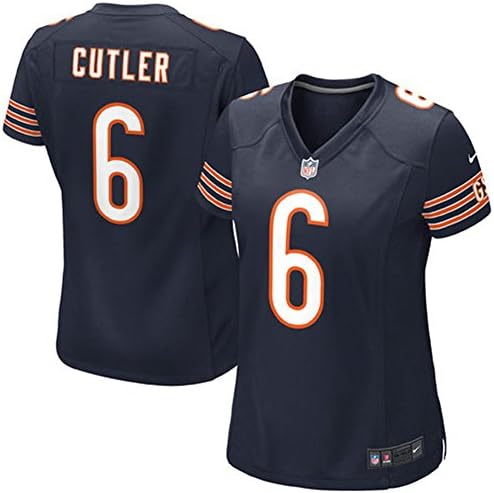 Womens Bears 6# Cutler Game Team Spirit Jersey Medium