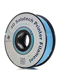 3D Solutech Aqua Blue filamento PLA Azul Agua para impresora 3D, 1.77 milímetros, precisión dimensional +   0.03 milímetros, 2.2 libras (1.0 kilogramos)   100  hecho en los EE.UU.