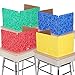 Really Good Stuff Standard Privacy Shields Set of 12 - Create a Focused Learning Environment - Color-Coded Design - Star and Swirl Matte Finish