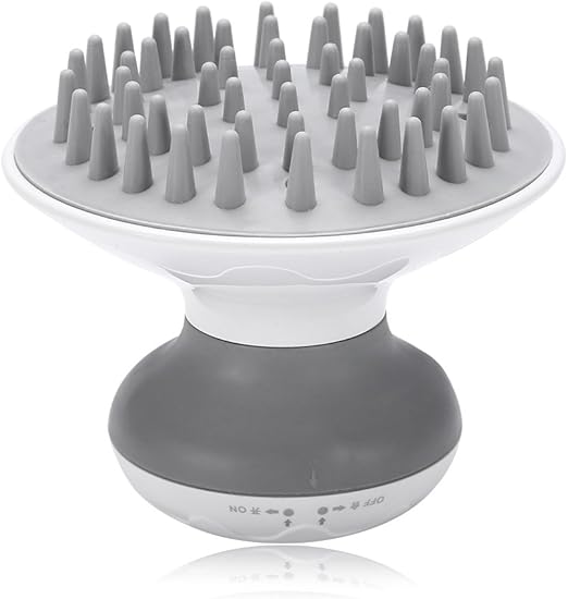 Electric Massage Brush, 3 Vibration Modes Scalp Head Massager, Anti