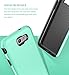 Galaxy J7 V Case, J7 Perx Case,J7V Case,J7 Sky Pro Case,Galaxy Halo Case, All Around Protection Hybrid Dual Layer Armor Phone Case Cover for Samsung Galaxy J7 2017, Sky Blue