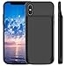 iPhone X Battery Case, Vproof 3600mAh Rechargeable Portable Charger Case External Protective Charging Case Power Bank for Apple iPhone 10 (5.8 Inch) (Black)