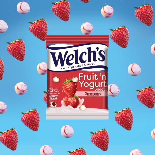 Welch's Fruit Snacks, Fruit 'n Yogurt Variety Pack, Strawberry