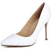 IDIFU Women's IN4 Classic Pointed Toe High Heels Pumps Wedding Dress Office Shoes