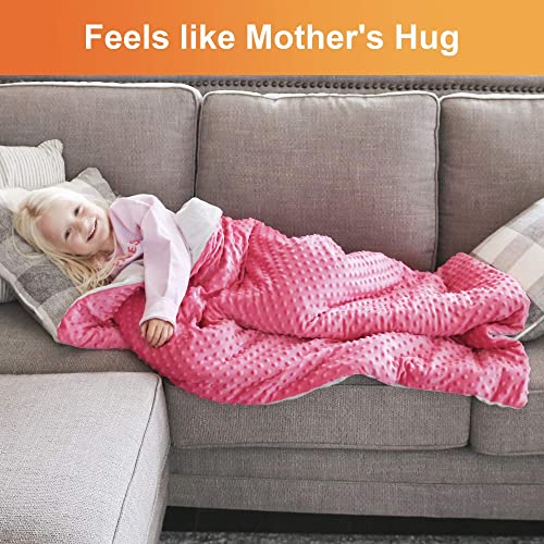 SuperSoft Kids Weighted Blanket 5 Pounds Weighted Blanket for Kids