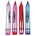 Kicko Inflatable Crayons - 12 Pack - 24 Inch - for Kids, Party Favors, Stocking Stuffers, Classroom Prizes, Decorations, Birthday Supplies, Holidays, Pinata Filler, and Rewards