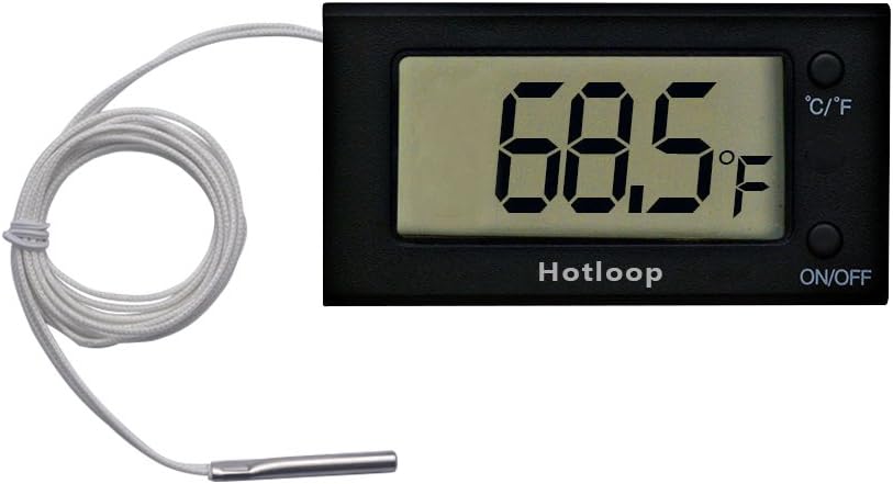 Hotloop Oven Thermometer Resistant 300°C, Digital Kitchen Barbecue Thermometer Temperature Probe Oven Proof for Baking Pizza - Image 3
