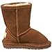 BEARPAW Emma 608T Shearling Boot (Toddler),Hickory/Champagne,10 M US Toddler