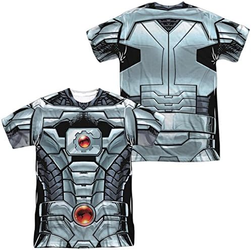 Cyborg- New 52 Costume Tee (Front/Back) T-Shirt Size XL