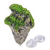 Saim Floating Artificial Stone Rock for Aquarium Decoration Fish Tank Ornament
