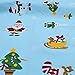 iNee Christmas Fat Quarters Fabric Bundles, Quilting Sewing Fabric, 18
