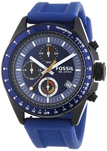 reloj fossil azul hombre