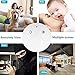 Spy Hidden Camera, ZDMYING WiFi Smoke Detector Camera, HD1080 Motion Detection Loop Recording Remotely View Security Nanny Cam for Home Office Support iOS/Android/PC/Mac
