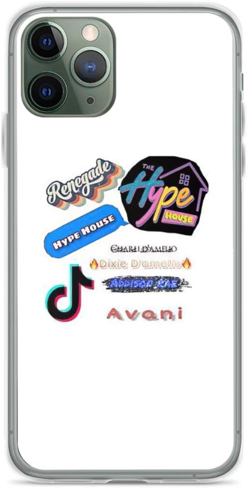 Phone Case Hype House Compatible with iPhone 6 6s 7 8 X XS XR 11 Pro Max SE 2020 Samsung Galaxy Scratch Funny Absorption