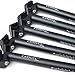 25.4 / 27.2 / 28.6 / 30.4 SeatPost 350mm CYSKY Bike Seat Post Suitable for Most Bicycle Mountain Bike Road Bike MTB MTN BMX (Aluminum Alloy, Black) (25.4*350)