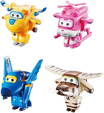 Super Wings - Transform-A-Bots 4 Pack 