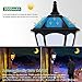Solar Wall Light Outdoor, Greenclick Solar Wall Lantern PIR Motion Sensor Waterproof Solar Flame Lights for Pathway Patio Garden Yard Porch Stairways 2PCS