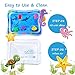 iBeleby Inflatable Tummy Time Water Mat, Baby Playmat - Fun Time Play Activity Center for Infants & Toddlers, Baby Toys 6 to 12 Months, Improve Early Brain Development & Stimulation Growth (Mermaid)