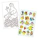 Sesame Street Coloring Book Super Set with Sesame Street Crayons -- 2 Coloring Books, Over 160 Coloring Pages and 60 Stickers Total!