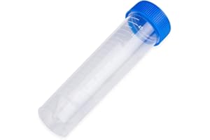 50ml Centrifuge Tube, Economy, PP Material, Printed Graduation, Blue Cap, Skirted Conical Bottom, Non-Sterile, Karter Scienti