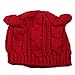 HDE Women's Winter Knit Beanie Cat Ear Cable Braided Ski Hat Cap