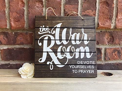 30x30cm War Room Wood Plaque Sign Prayer Wood Plaque Sign Stained Wood Plaque Sign Prayer Room Wood Plaque Sign Christian Wall Art Christian Decor Prayer Warrior Bible Wall Art bh 662497