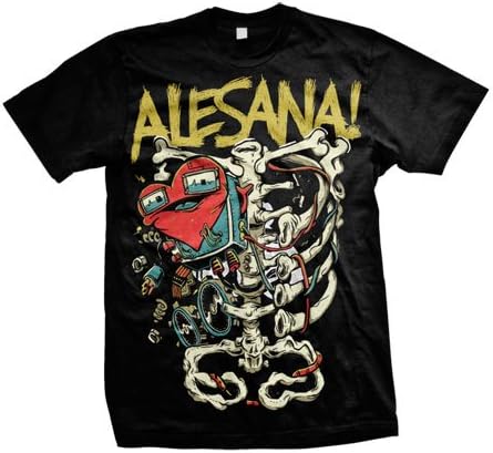 Mens Skeleton Heart T-Shirt
