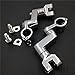 1.25'' engine guards FootPeg Mounts Clamp For Harley Replacement Chrome