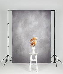 Kate 5x7ft Vintage Backdrops Abstract Grey Portrait