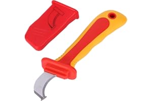 1000V Insulation Electrician Knife Fast Strip Cable Stripper Cutter Wire Stripping Anti Magnetic Electrician Blades IEC60900 