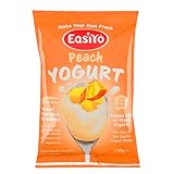 Easiyo Sweet Peach Yogurt Base and Culture, 8-1/2-Ounce