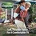 Depend FIT-FLEX Incontinence Underwear for Women, Disposable, Moderate Absorbency, S/M, Blush, 76 Count