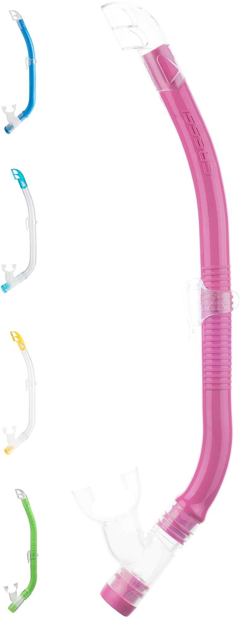 Cressi Crg1B Unisex Child Top Colorama Snorkel Junior - Pink, Uni