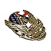 PinMart Proudly Served Veteran Pin – Patriotic American Lapel or Hat Pin – Proud to be Retired Army, Navy, Air Force or Marine Corps – Gold Plated Enamel with Secure Clutch Back - 1 piece
