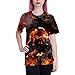 Yasswete Mens Womens Graphic T-Shirts Unisex 3D Printed Short Sleeve Shirts Tops