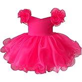 Jenniferwu EB053C Infant Toddler Baby Newborn Little Girl's Pageant Party Birthday Dress