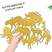 Gold Jungle Safari Animal Banner